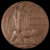 Memorial Plaque (Albert Ryans) very fine	 £40-60