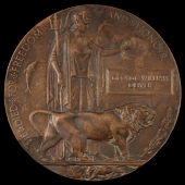 Memorial Plaque (2) (George William Oliver; Ernest Edward Smith) good very fine (2)	 £60-80