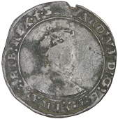 Edward VI (1547-1553), Second period, 6 oz. issue, Testoons, MDXLIX, Canterbury, mm. t, bust 4, 4.49g/6h (N 1921; S...