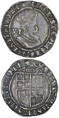 James I (1603-1625), Second coinage, 1605 (2), both mm. rose, fourth bust, 3.03g/10h, 2.95g/2h (N 2103; S 2658) [2]....
