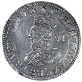Charles I (1625-1649), Tower mint, Gp D, mm. harp (large on rev.), 2.99g/11h (SCBI Brooker 607, same dies; N 2240; S...