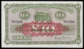 Ten Pounds, 10 January 1948, N 97236, signature of H.W.M. Clarke (PR 94; Pick  240). Lightly pressed, otherwise good...