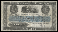 One Pound, 1 June 1927, no. 1210120, signature of H. Gore (UB 40; Pick –). Pinholes, otherwise good fine to about...