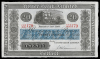 Twenty Pounds, 1 January  1944, no. 22179, signature of C.R. Larmour (UB 59; Pick 318). Good extremely fine 
	£250-300