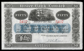Fifty Pounds, 1 January 1943, no. 5437, signature of J.R. Williams (UB 60; Pick 319). Extremely fine 	£400-500