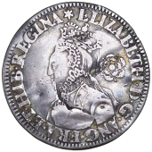 Elizabeth I (1558-1603), Milled coinage, 1562, mm. star, bust B, medium rose (Borden/Brown 23, O6/R6; N 2025/2; S...
