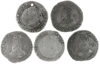 Charles I (1625-1649), Tower mint, 1625 (5), all Gp A, mm. lis, g of d g omitted, 2.59g/5h (SCBI Brooker 575B, same...