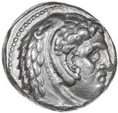 Greek coinage, Seleukid Kings of Syria, Seleukos I (312-280), Tetradrachm, Susa, c. 295-291, head of Herakles right,...