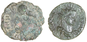 Roman Imperial coins, Miscellaneous, Carausius, Antoninianii (2), one of Rotomagus (RIC 684; Askew 389) [2]....