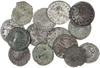 Roman Imperial coins, Miscellaneous, Antoninianii (14), of Probus, Gallienus, Tacitus, Aurelian, Severina, etc [14]....