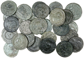 Roman Imperial coins, Miscellaneous, Folles (26), of Constantine I, Licinius I and Crispus, all Trier [26]. Very...