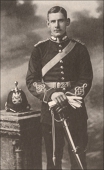 Three: Second Lieutenant Robert Edward Charles Groome, 65th Battery, Royal Field Artillery, an Old Harrovian who...