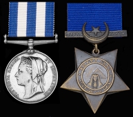 Pair: Mr. John Spencer Wood, Master of the City of Lincoln

Egypt and Sudan 1882-89, dated reverse, no clasp (Mr....