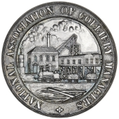 Long Service, British Gas Light Co Ltd (Est. 1824), a silver 25 Years Service medal by A.G. Wyon, lion on plinth,...