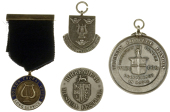 Music, CHESHIRE, Trinity College London, Birkenhead Centre, a silver Prize for Proficiency in Music by J. Fattorini,...