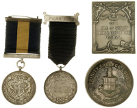 Music, HAMPSHIRE, 21st Anniversary of the Bournemouth Municipal Orchestra, 1914, a silver award medal by Marples &...