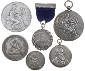 Music, The Tonic Sol-Fa Movement, Pioneer’s Medal, a silver award by J. Pinches, bust of John Curwen right, rev....