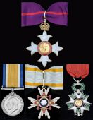 A Great War C.B.E. group of four awarded to Engineer Captain J. A. Richards, Royal Navy

The Most Excellent Order...
