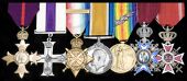 A rare Great War O.B.E., M.C. group of seven awarded to Lieutenant-Colonel A. S. Buckland-Cockell, Special List and...