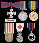 A good Great War A.R.R.C. group of six awarded to Sister E. L. Boag, Queen Alexandra’s Imperial Military Nursing...