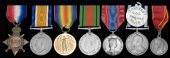Seven: Sailmaker J. Causley, Royal Navy

1914-15 Star (158966 Slmr., R.N.); British War and Victory Medals (158966...