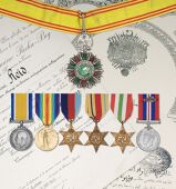 Seven: Major Henry Brew Reid, General List, late Royal Field Artillery

British War and Victory Medals (2 Lieut.);...