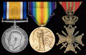 Three: Serjeant H. Walker Royal Garrison Artillery

British War and Victory Medals (71851 Sjt., R.A.); Belgium,...