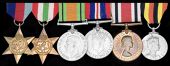 Six: Special Constable W. R. Walker

1939-45 Star; Italy Star; Defence and War Medals, these unnamed; Special...