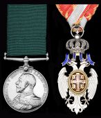 Pair: Commissioned Engineer W. H. Northcott, Royal Naval Reserve 

Royal Naval Reserve L.S. & G.C., G.V.R., 1st...