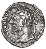 Roman Imperial coins, Marcus Aurelius (161-180), Denarius, 168-169, laureate head left, rev. Aequitas seated left,...