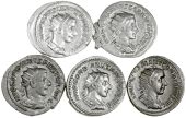 Roman Imperial coins, Gordian III (238-244), Antoninianus, radiate, draped and cuirassed bust right, rev. Fides...