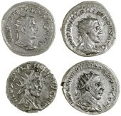 Roman Imperial coins, Philip I (244-249), Antoninianus, radiate, draped and cuirassed bust right, rev. SAECVLVM...