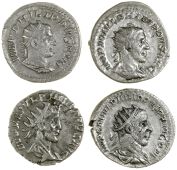 Roman Imperial coins, Philip I (244-249), Antoninianus, radiate, draped and cuirassed bust right, rev. SAECVLVM...