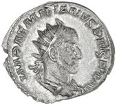 Roman Imperial coins, Æmilian (253), Antoninianus, radiate, draped and cuirassed bust right, rev. ERCVL VICTORI,...