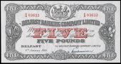 Five Pounds, 6 January 1966, E/B 03633, signature of E. Williamson (BB 70; Pick 127c). About extremely fine 	
	£60-80