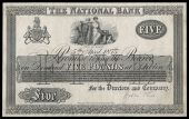 Five Pounds, 5 April 1875, uniface proof on paper, pencilled ‘From this’ bottom right (NA 36). Good extremely...