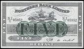 Five Pounds, 1 October 1968, N-1/U 05952, signature of E.D. Hill (NR 74; Pick 184). Extremely fine 	£50-60