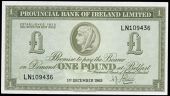 One Pound, 1 December 1965, LN 109436, signature of N.J. Shaw (PR 96; Pick 243). Lightly pressed, good very fine...