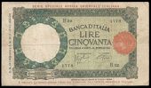 Africa Orientale Italiana, Fifty Lire, 1938, F29 4487, 1939, H52 1778 (Pick 1a, b) [2]. Pressed, first good to very...