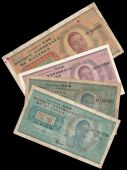 Banque Nationale, Ten Francs (2), 1 December 1960, Twenty Francs (3), 21 November 1960, Fifty Francs, 10 November...