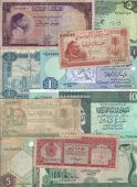 Kingdom, Ten Piastres, L.1951, Five Piastres, 1952, Half Libyan Pound, 1 January 1952, D/1 772731, Bank of Libya,...