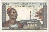 Banque Centrale, Ten Thousand Francs, ND (1970-84), H5 68237, signature 7 (Pick 15e). Good very fine 	
	£60-80