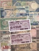 Banca Nazionale, Five Scellini, 1966, One Hundred Scellini, 1971 (Pick 5a, 16a), Central Bank (9), 1978-86,...