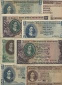 Reserve Bank, One Rand (5), Two Rand (5), Ten Rand (4), Twenty Rand (2), 1961-62 (Pick 102a, b, 103a, b, 104a, b,...