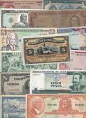 Caribbean, mostly 1960-2000 with Bahamas (6), Barbados (7), Belize (3), Bermuda (7, including Pick 25, 28b), Cayman...