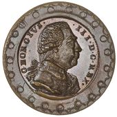 Middlesex [Specious and Collectors’ series], Skidmore’s British Penny, 1797, bust of George III right within...