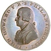 Sussex, Chichester, John Chaldecott [and Thomas Sharp, of Portsmouth, Hampshire], Halfpenny, 1794, draped bust of...