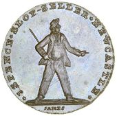 Northumberland, Newcastle-upon-Tyne, Spence’s mule Halfpence (3), from the same obv. die as previous, revs....