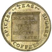 Somerset, Bath, Mary Lambe & Son, Lutwyche’s Penny, 1794, on demand edge, 21.07g/6h (DH 8; Young 1156); Halfpence...