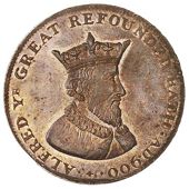 Somerset, Bath, Payne & Turner, Halfpence (4), silver-smiths edge, 9.57g/6h (DH 65; Young 1184), i promise edge,...